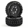 FTX Fastrax 1/10 Klaxon Truck Tyre Mounted On 12-Spoke (12mm Hex) -FTX Sales FAST0068B 1