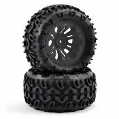 FTX Fastrax 1/10 Klaxon Truck Tyre Mounted On 12-Spoke (12mm Hex)
