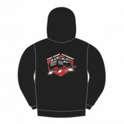 FTX Badge Logo Brand Zipped Hoodie Black - Large -FTX Sales FTX0003XXL 1