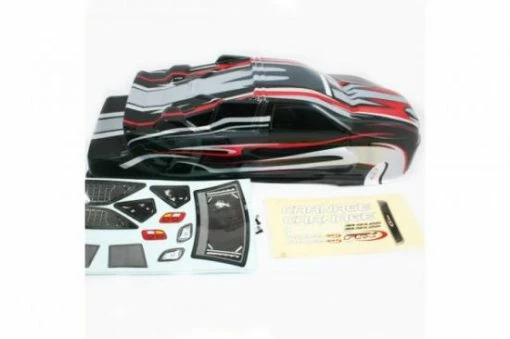 FTX Carnage ST Pre Painted Bodyshell - Black/Red -FTX Sales FTX6344 0029