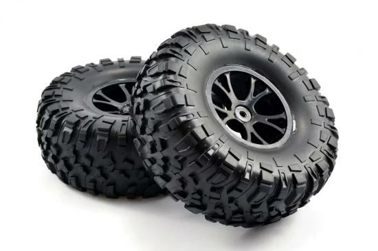 FTX Outlaw Pre-Mounted Wheels + Tyres - Black 6 FTX Outlaw Pre-Mounted Wheels + Tyres - Black - Image 4