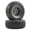 FTX Mauler 2.2 All Terrain Tyres Pre-Glued On Black Wheels -FTX Sales FTX8766B x