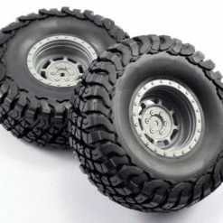 FTX Mauler 2.2 All Terrain Tyres Pre-Glued On Grey Wheels -FTX Sales FTX8766G 2