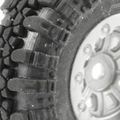 FTX Outback Mini Swamper Tire + Wheel Set - Grey (4Pc) -FTX Sales FTX8859G 2