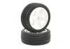 FTX Comet Buggy Front Mounted Tyre + Wheel White