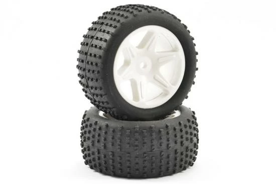FTX Comet Buggy Rear Mounted Tyre + Wheel White 5 FTX Comet Buggy Rear Mounted Tyre + Wheel White - Image 3