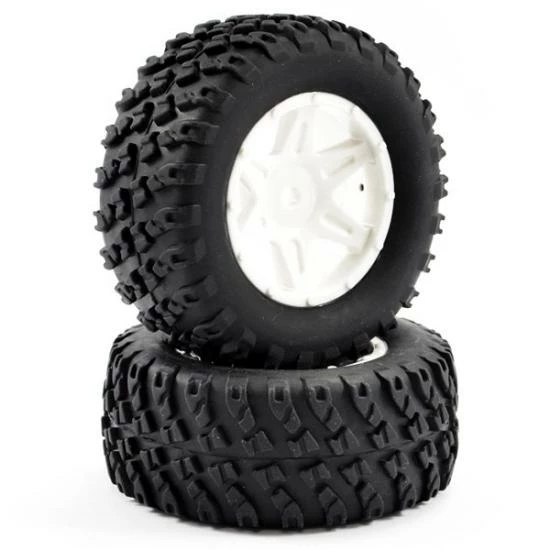 FTX Comet Desert Buggy/Sc Rear Mounted Tyre + Wheel White 3 FTX Comet Desert Buggy/Sc Rear Mounted Tyre + Wheel White