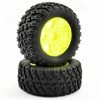 FTX Comet Desert Buggy Front Mounted Tyre + Wheel Yellow -FTX Sales FTX9066Y x