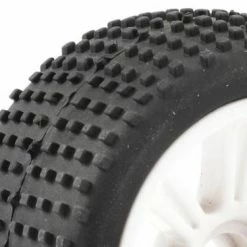 FTX Comet Truggy Front Mounted Tyre + Wheel White -FTX Sales FTX9069W 1