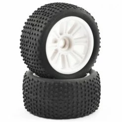 FTX Comet Truggy Front Mounted Tyre + Wheel White