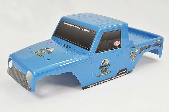 FTX Fury X Printed Dropcab Body - Blue 4 FTX Fury X Printed Dropcab Body - Blue - Image 2