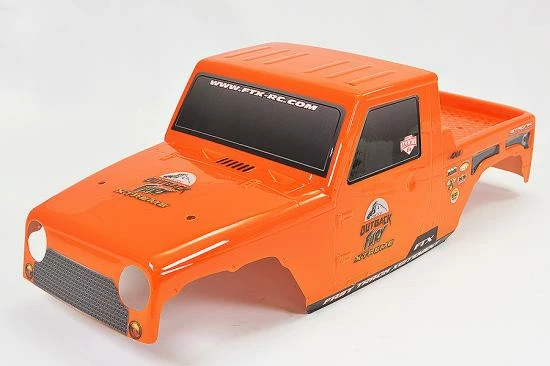 FTX Fury X Printed Dropcab Body - Orange 4 FTX Fury X Printed Dropcab Body - Orange - Image 2