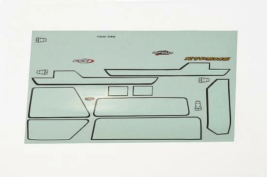 FTX Fury X Printed Dropcab Body - Blue 5 FTX Fury X Printed Dropcab Body - Blue - Image 3
