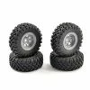 FTX Mini Outback 2.0 Wheel + Tyre Set (4) -FTX Sales FTX9324 x