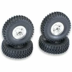 FTX Outback Mini X 2.0 Finder Mounted Tyres/Chrome Wheels