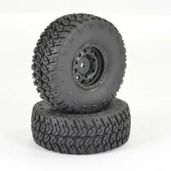 FTX Outback Ranger Xc Wheel + Tyre Set - Black (Pr)