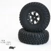 FTX Texan 1/10 Mounted Tyres O N 6-Spoke Beadlock Wheels (Pr) -FTX Sales FTX9877BK x